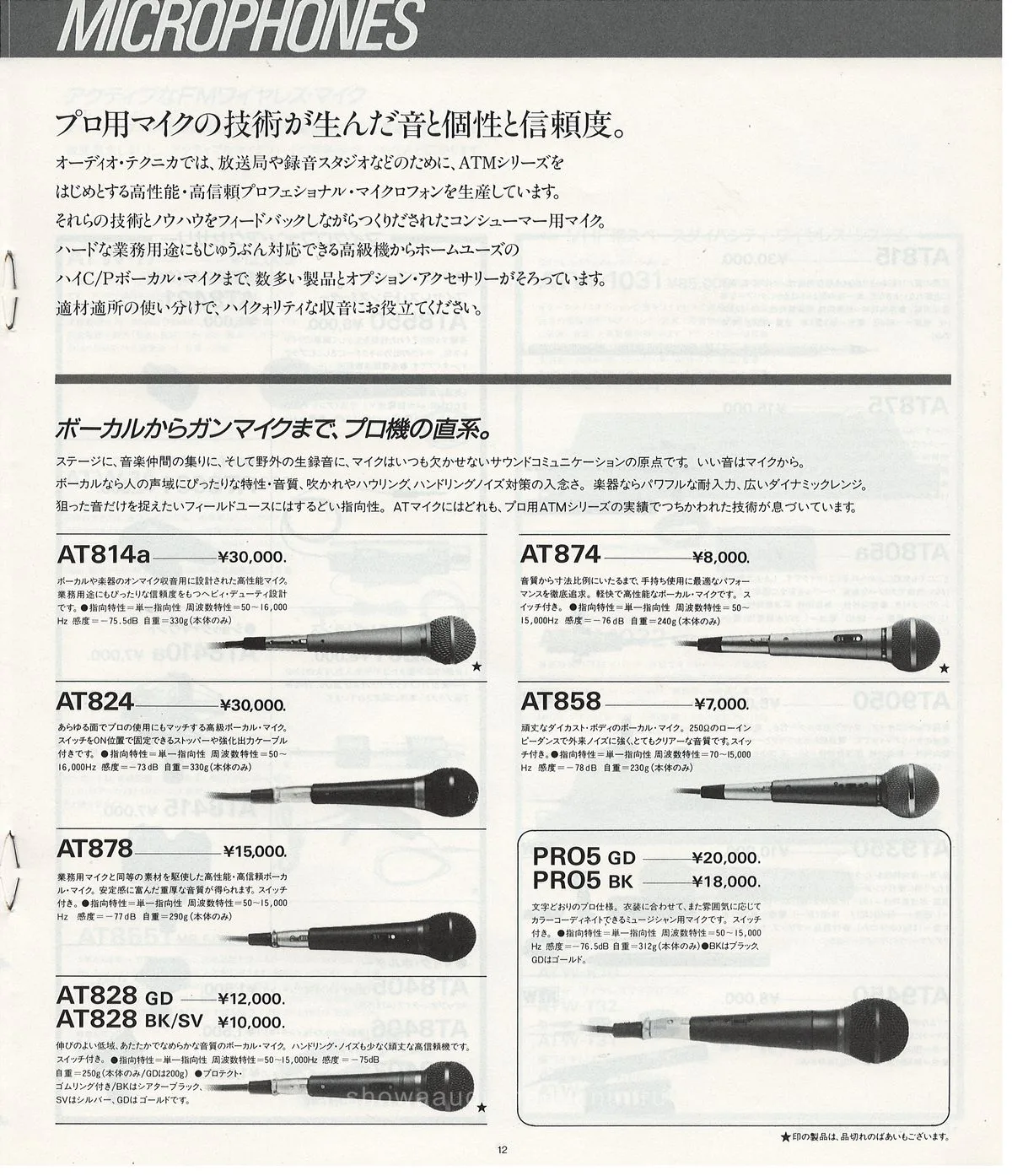 Audio-Technica General Catalog — 13