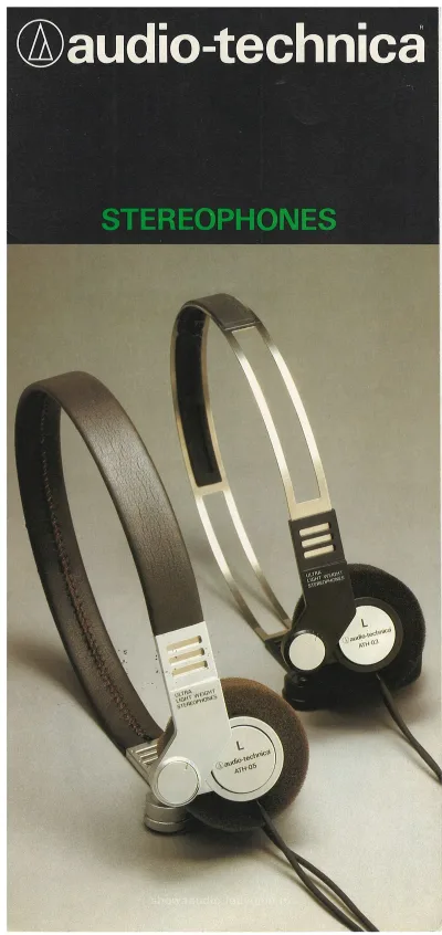 Audio-Technica Stereophones February 1982