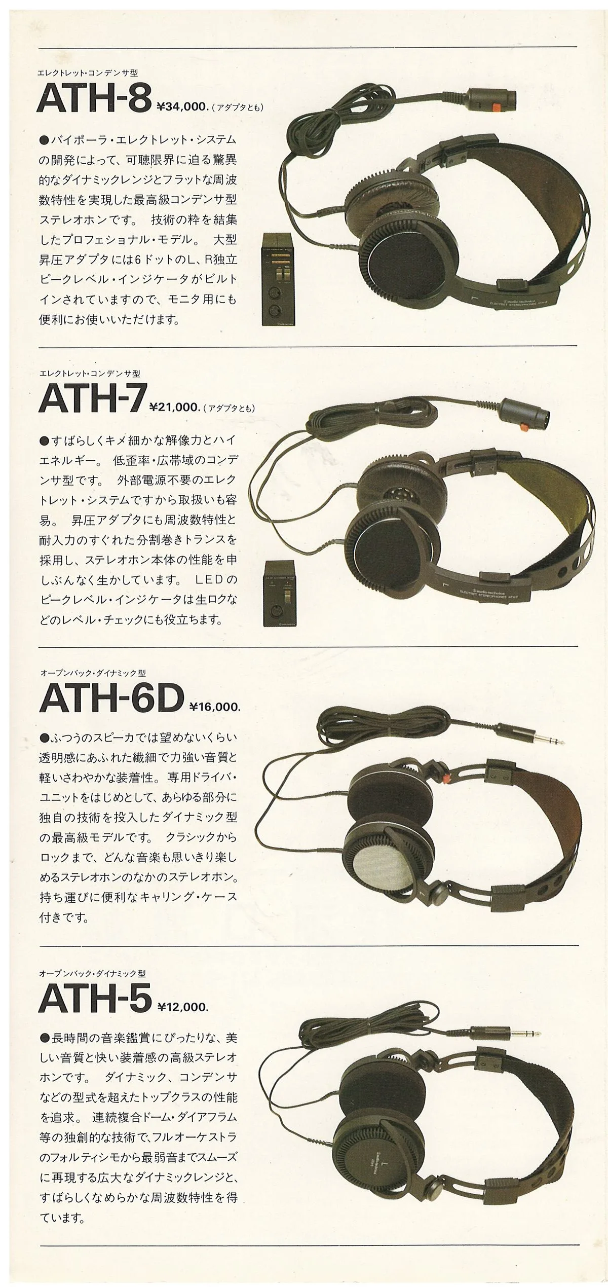 Audio-Technica Stereophones February 1982 — 3