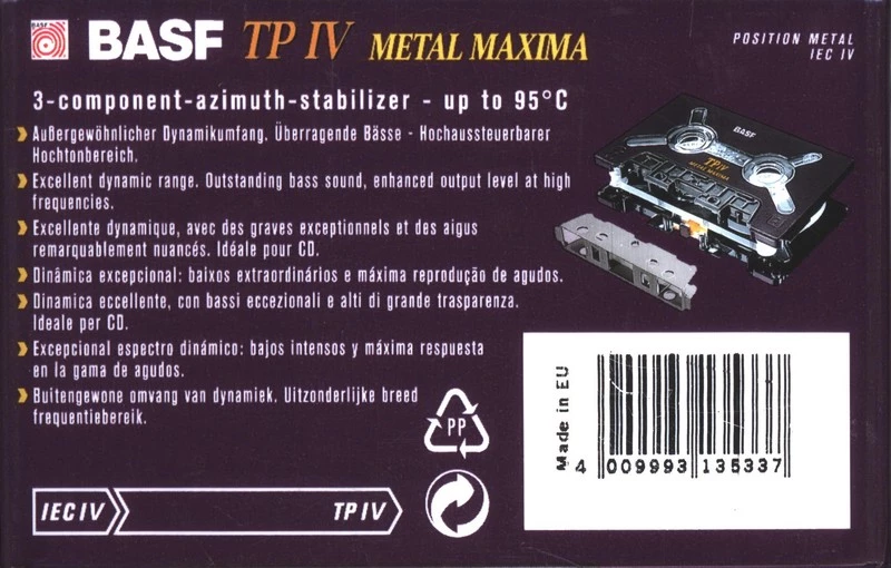 на упаковке как раз писали про +95 и строение корпуса
