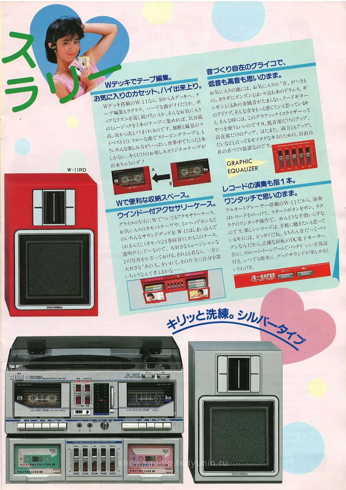 COLUMBIA Music System December 1984 - доп. 2