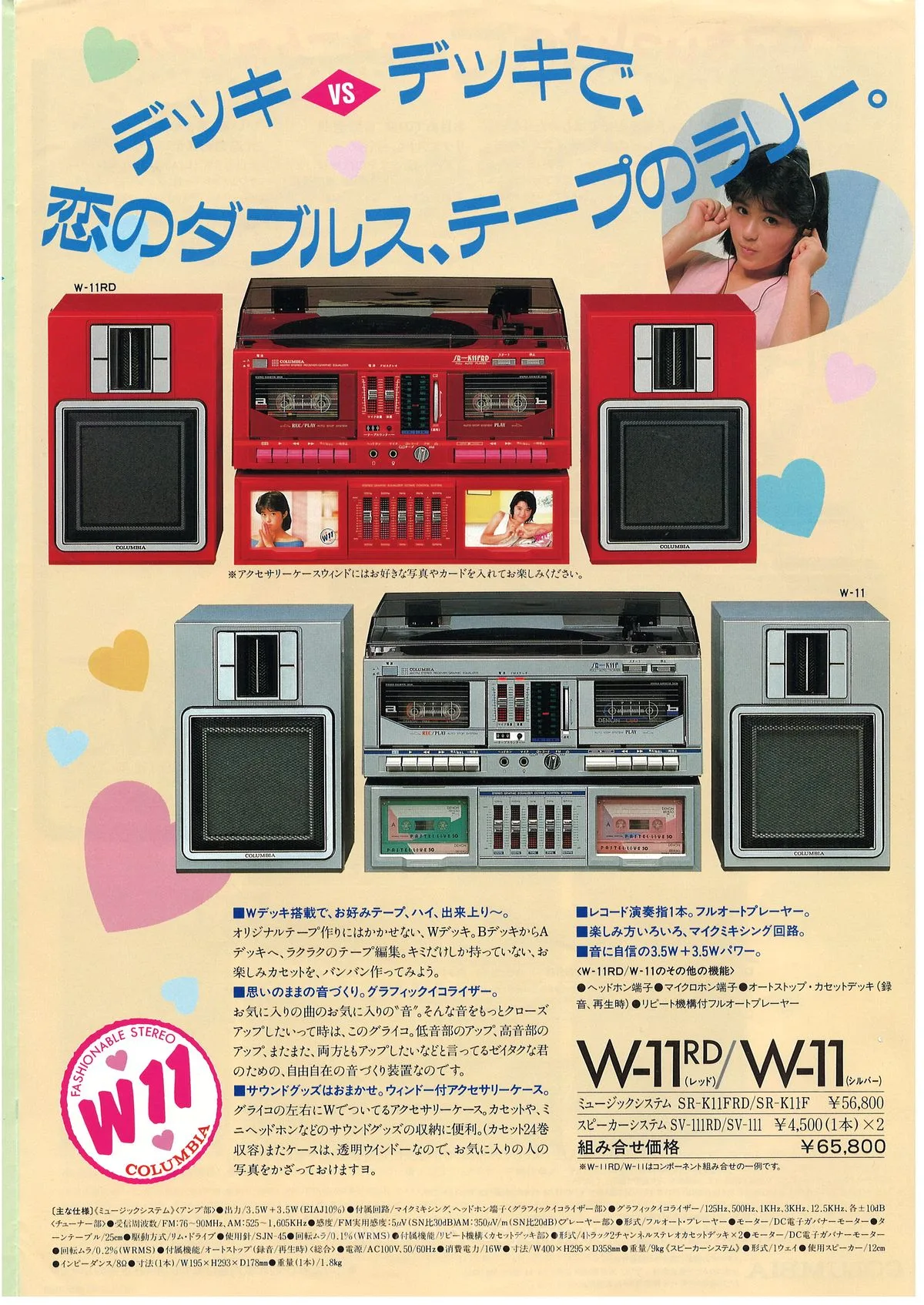 COLUMBIA Music System April 1985 - 4