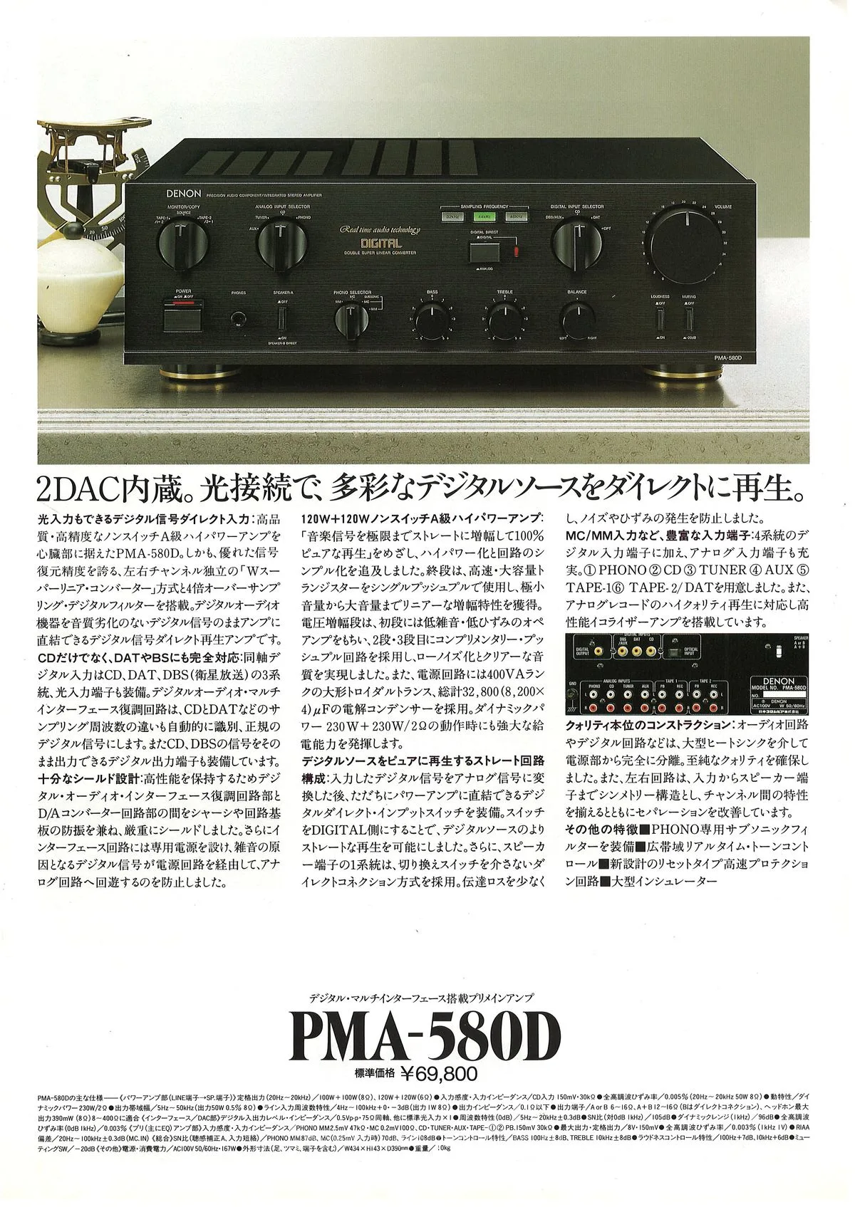 DENON AMPLIFIER February 1989 - 6