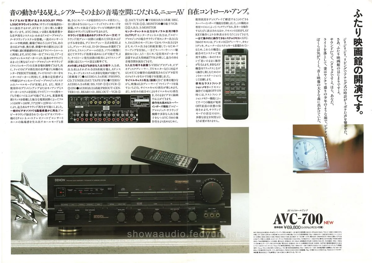 DENON AMPLIFIER February 1989 - 9