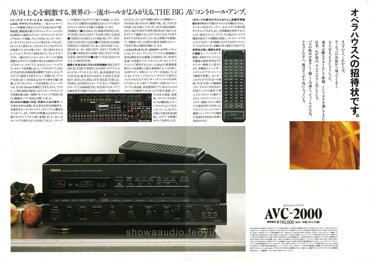 DENON AMPLIFIER February 1989 - 10