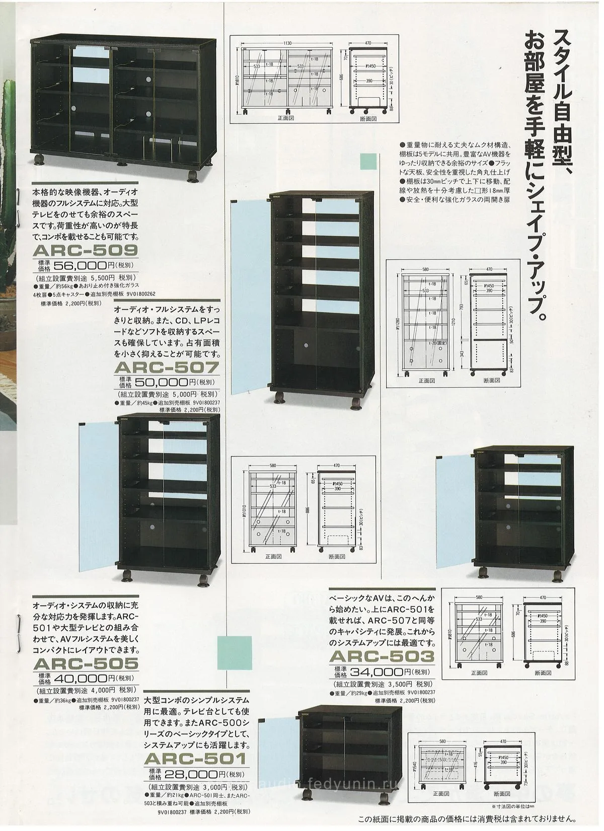 DENON AV Rack April 1989 - extra 8