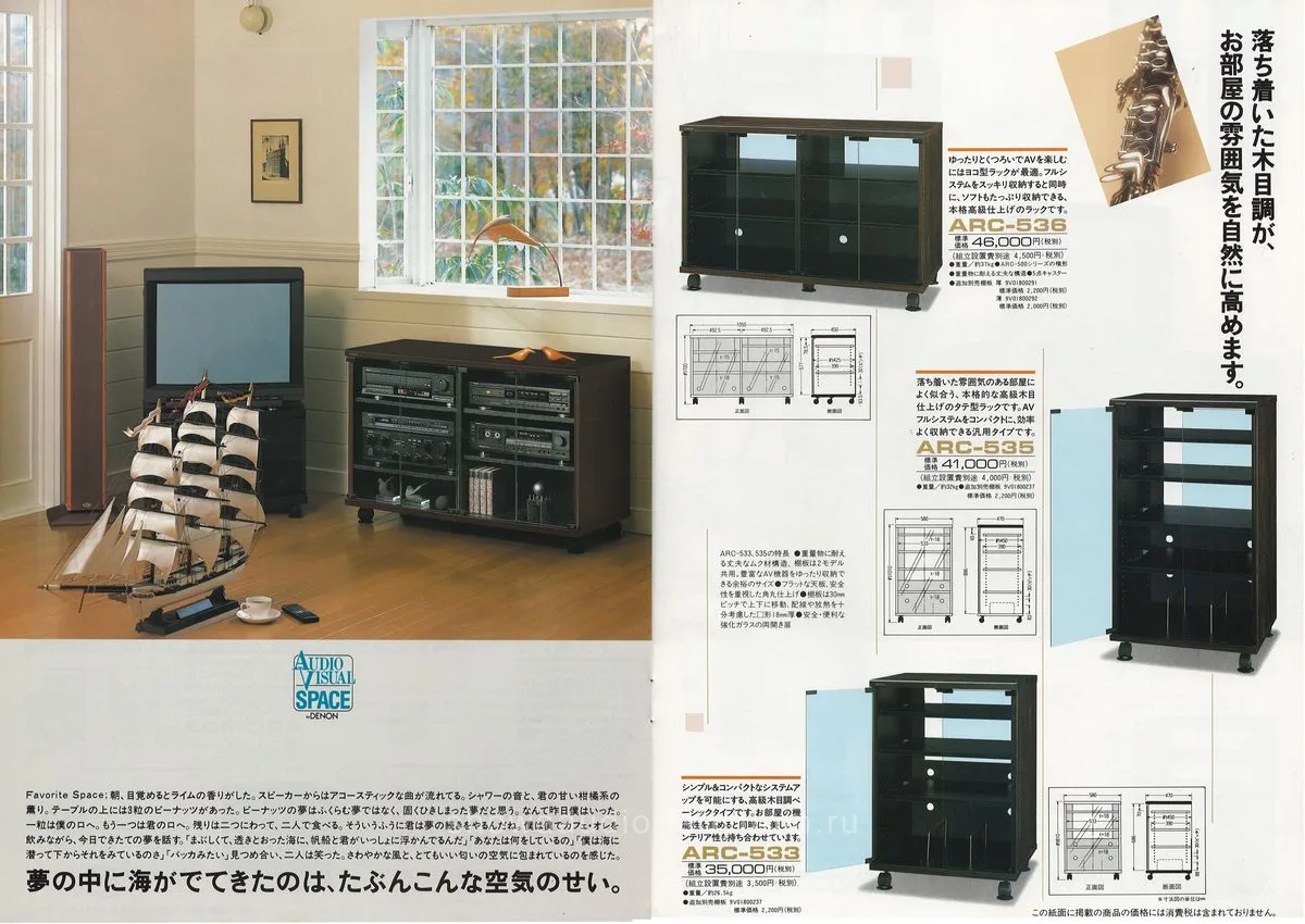 DENON AV Rack April 1989 - 6