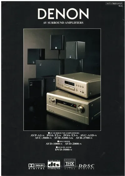 DENON AV Surround Amplifiers February 1999