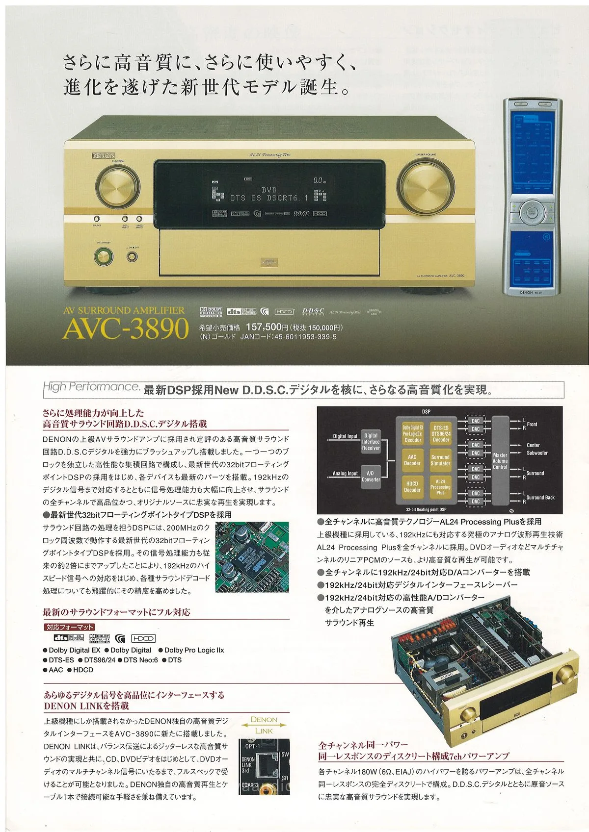 DENON AV Surround Amplifiers No.23 September 2005 - 8