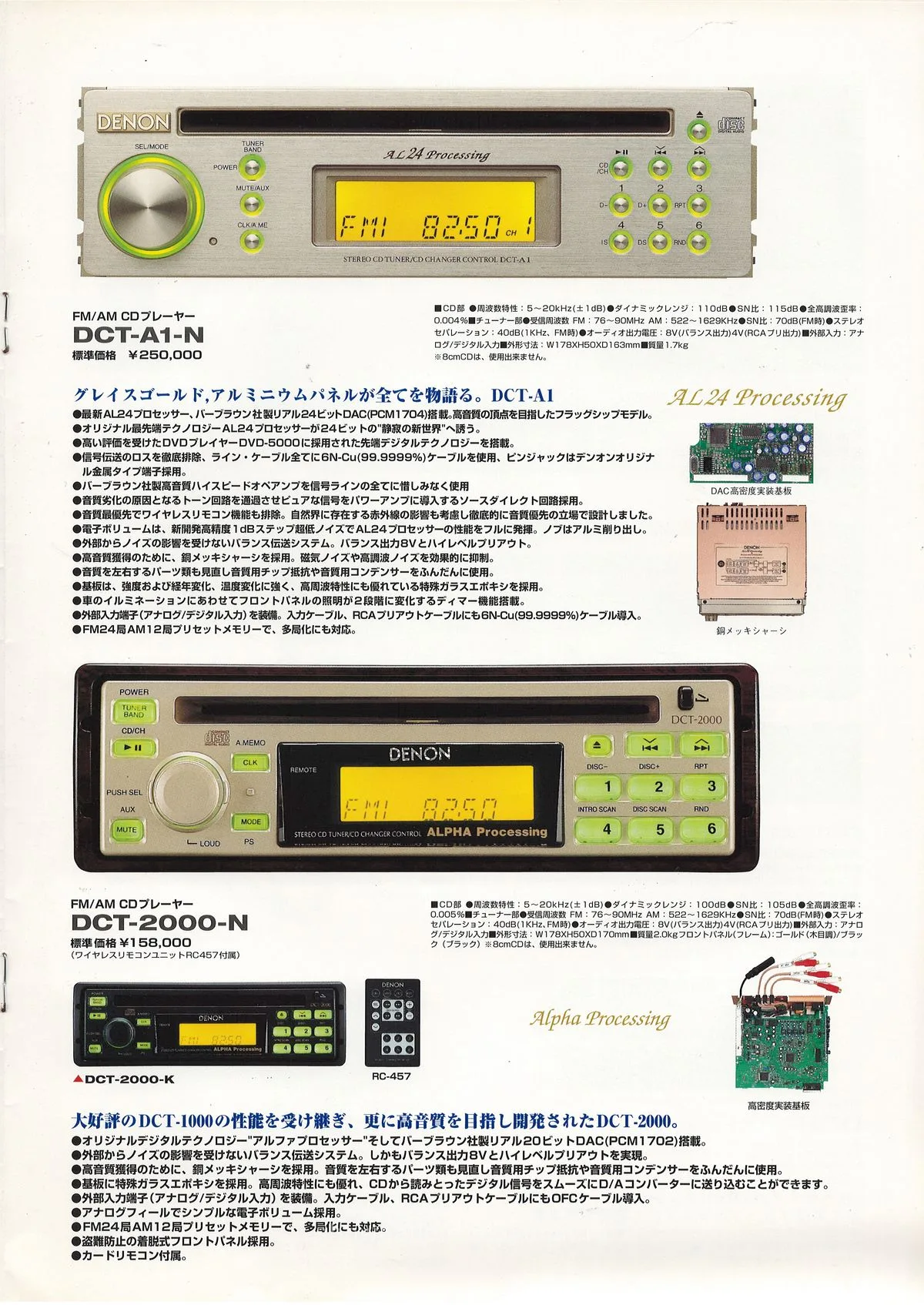DENON CAR COMPONENT March 1999 - extra 4