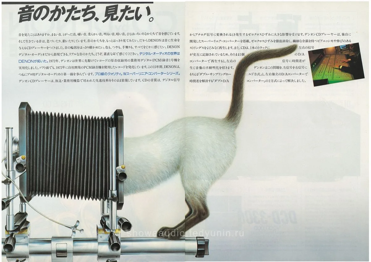 DENON CD by DENON July 1987 - 2