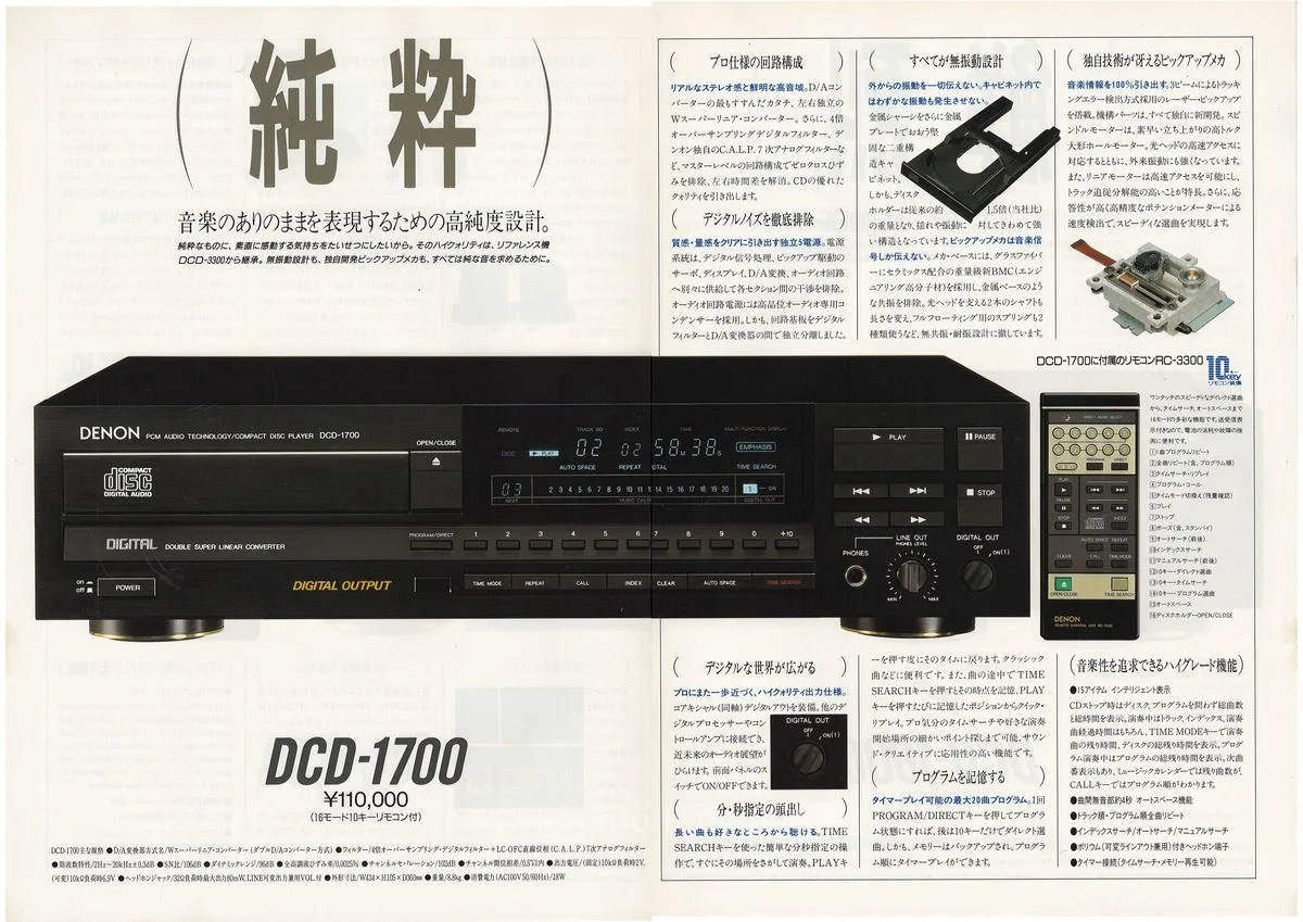 DENON CD by DENON July 1987 - 4