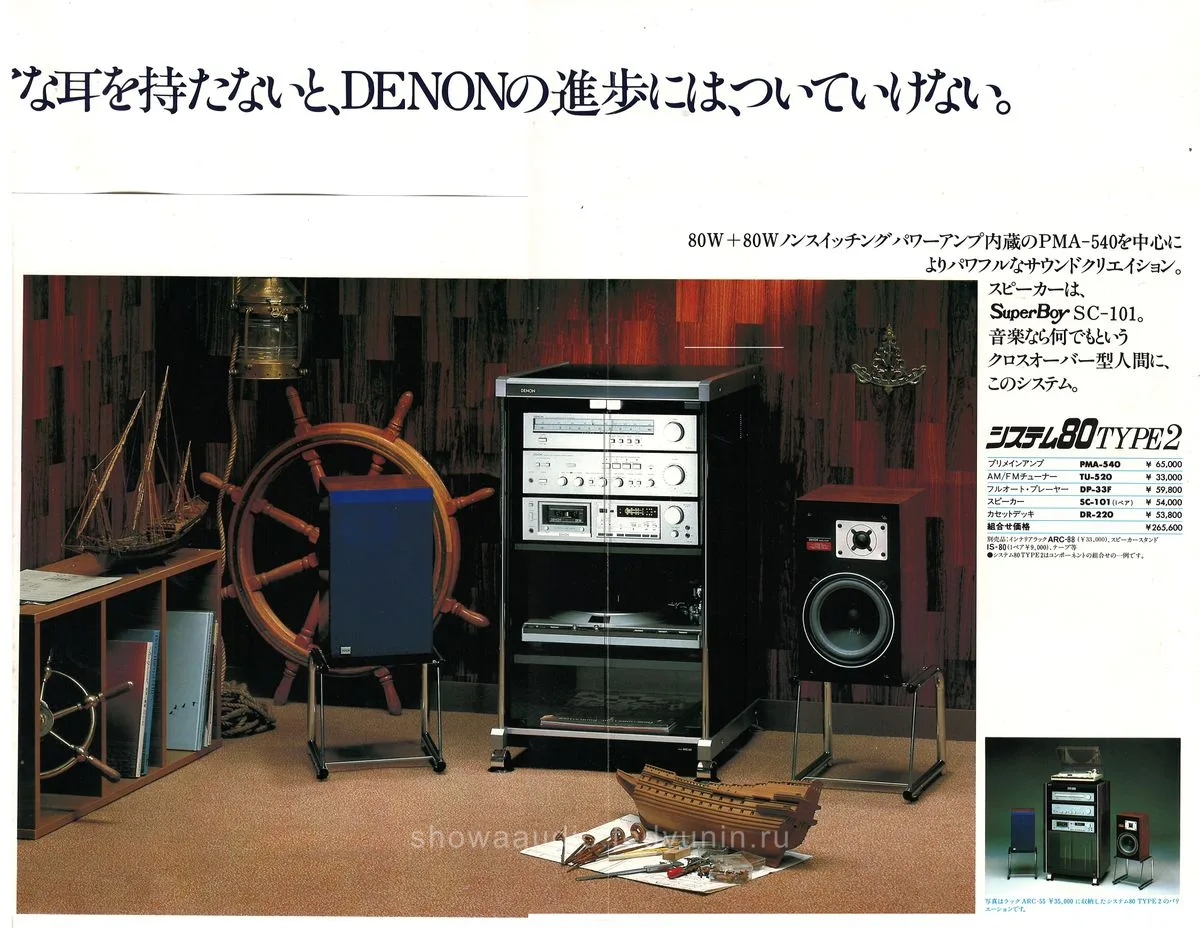 DENON Component Stereo October 1980 - доп. 16