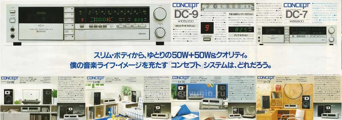 DENON CONCEPT Vol.II August 1981 - 3