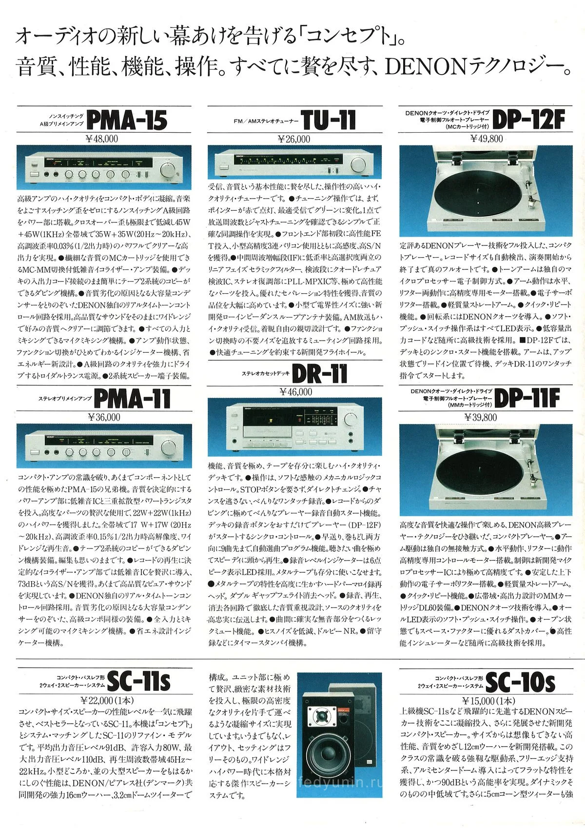 DENON CONCEPT February 1982 - доп. 5