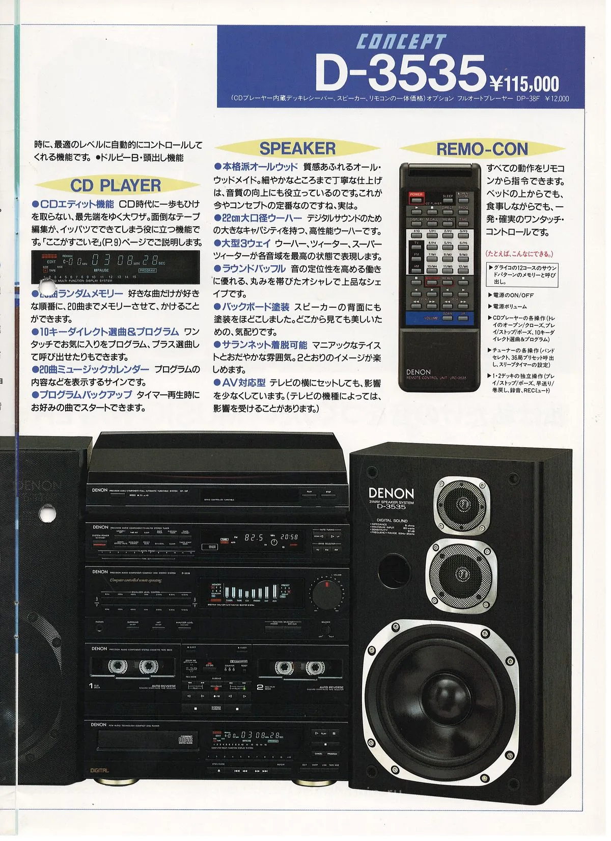 DENON Concept September 1988 - extra 6