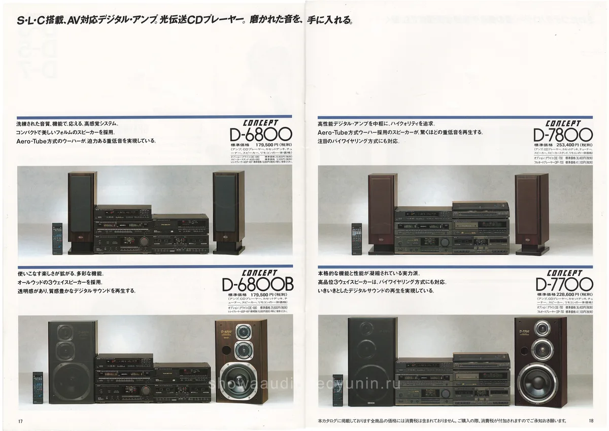 DENON Concept November 1989 - 10