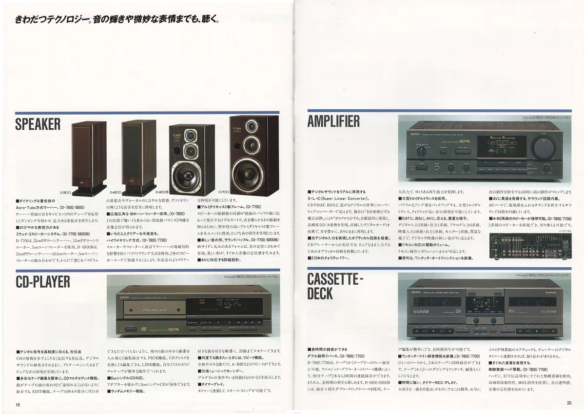 DENON Concept November 1989 - 11