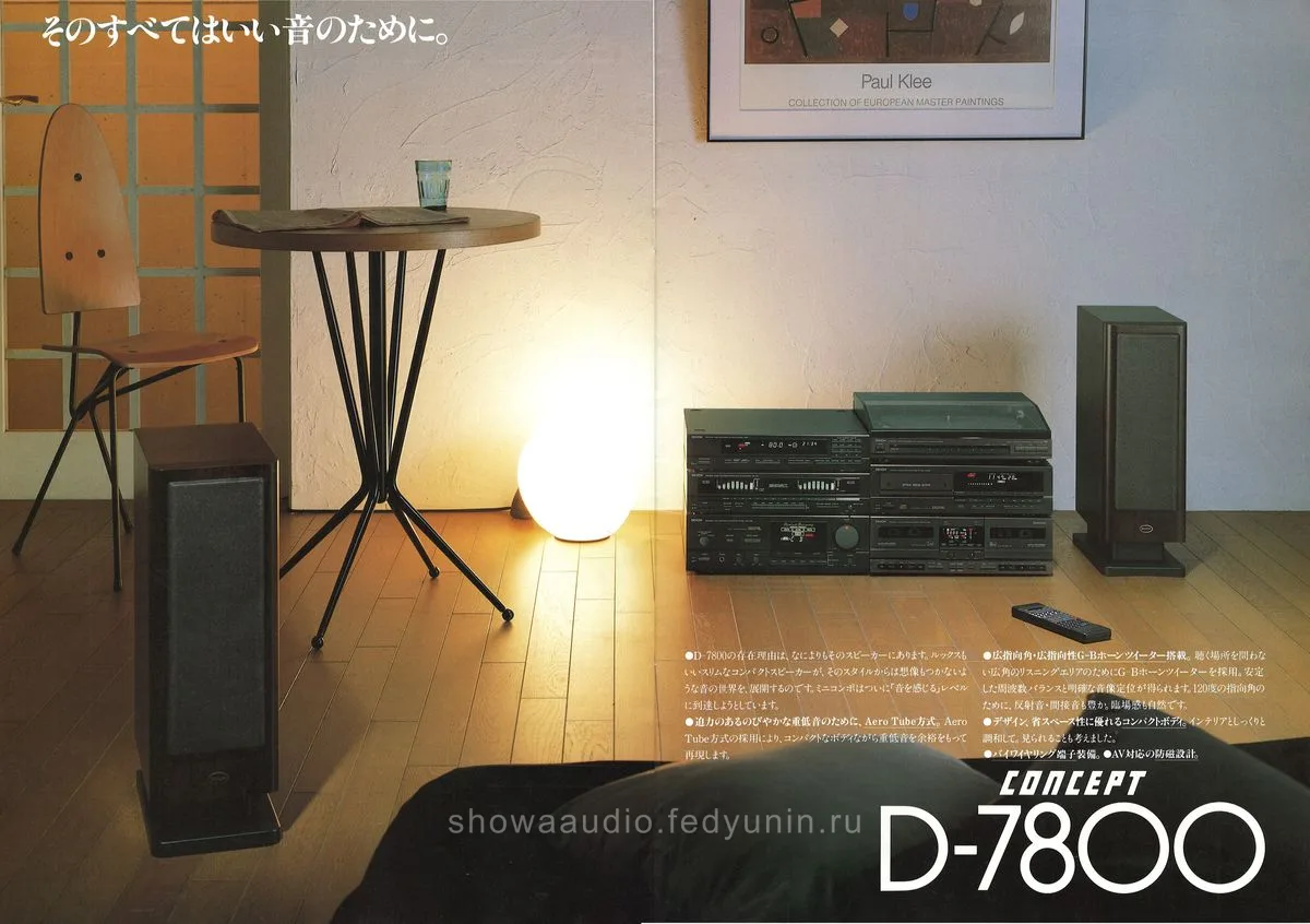DENON Concept D-7700 D-7800 October 1988 - 6