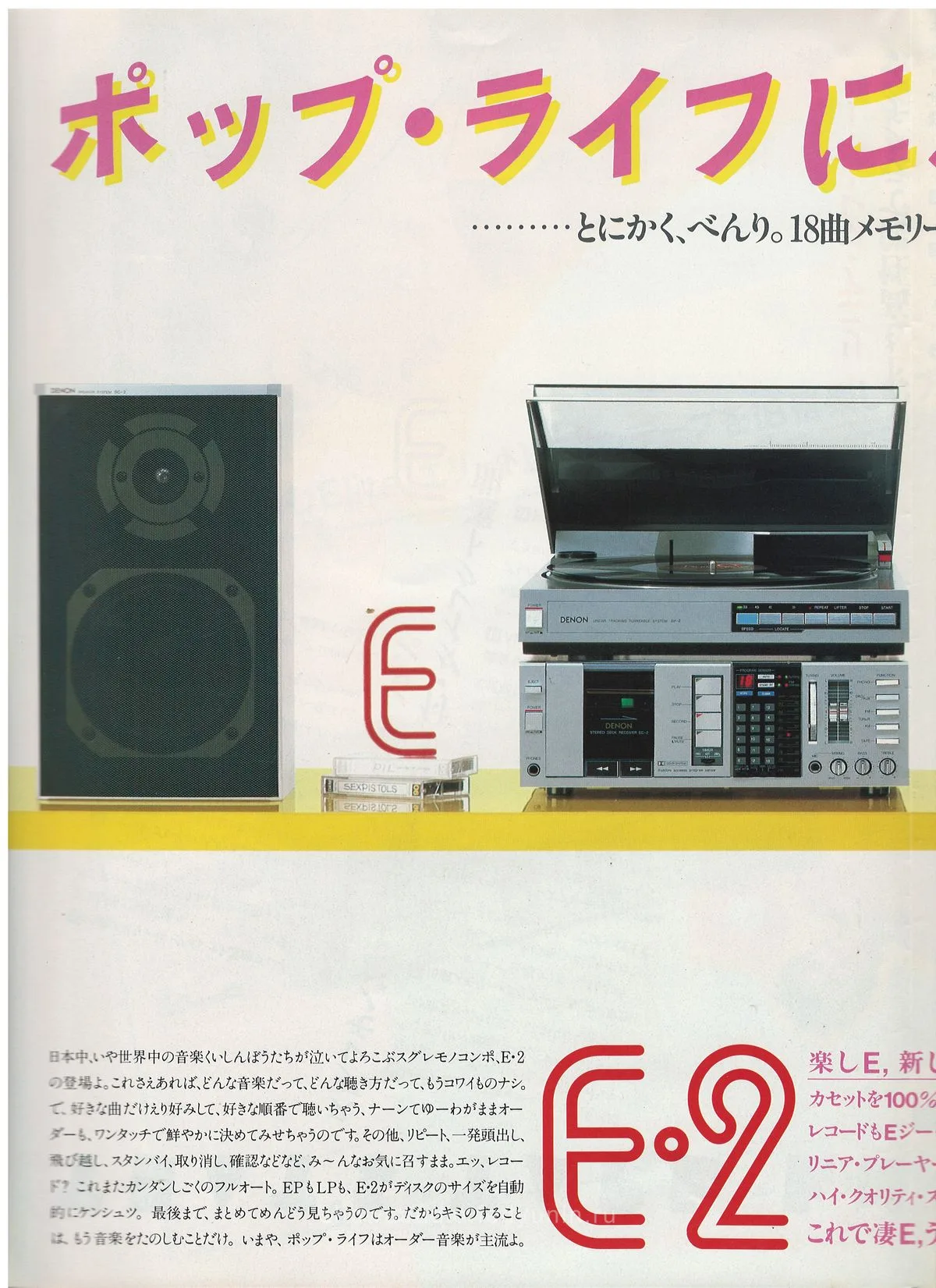 DENON Concept E-2 April 1983 - доп. 1