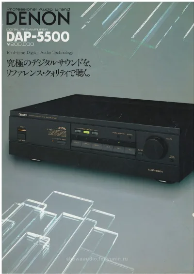 DENON DAP-5500 May 1987