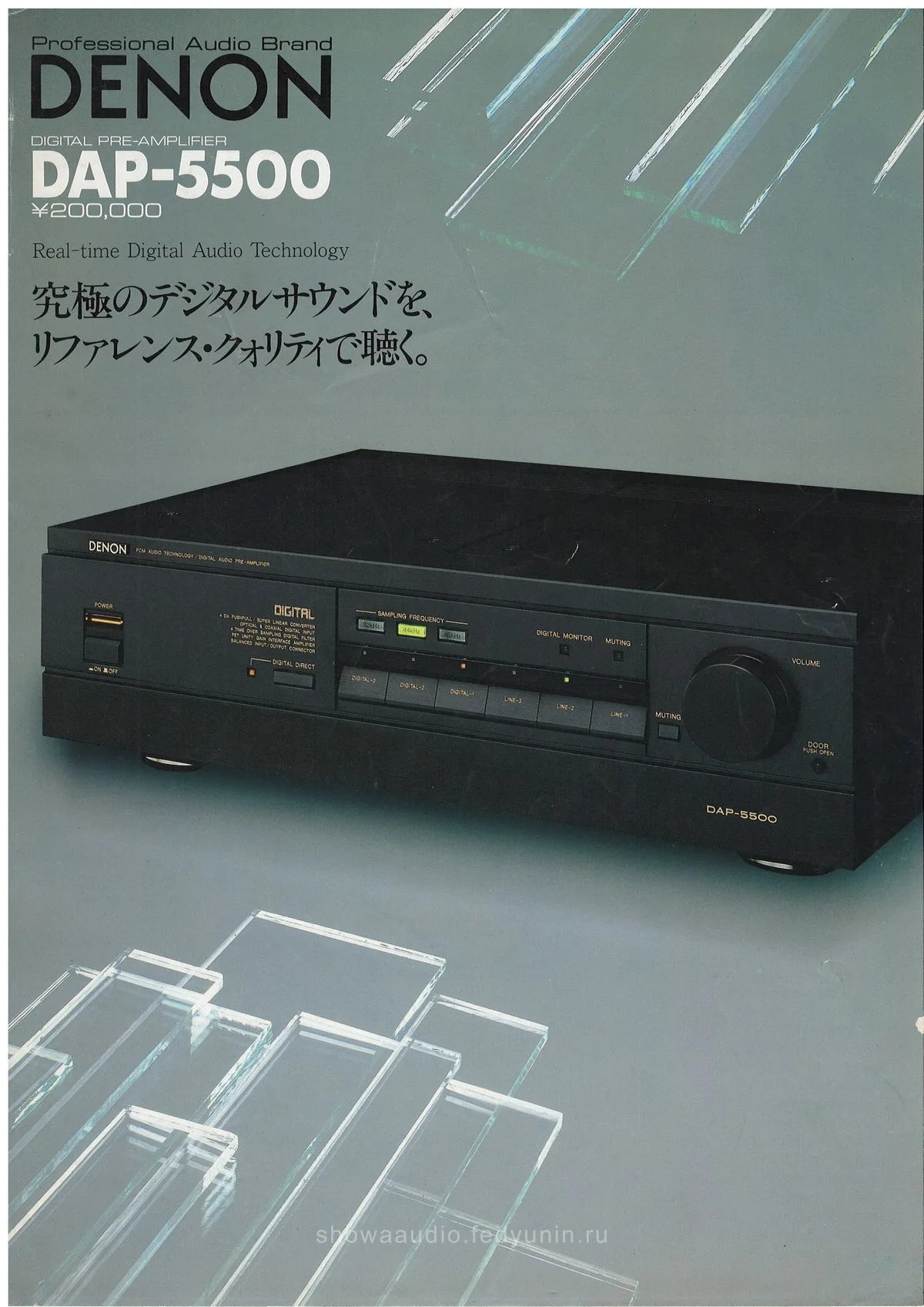 DENON DAP-5500 May 1987 - обложка