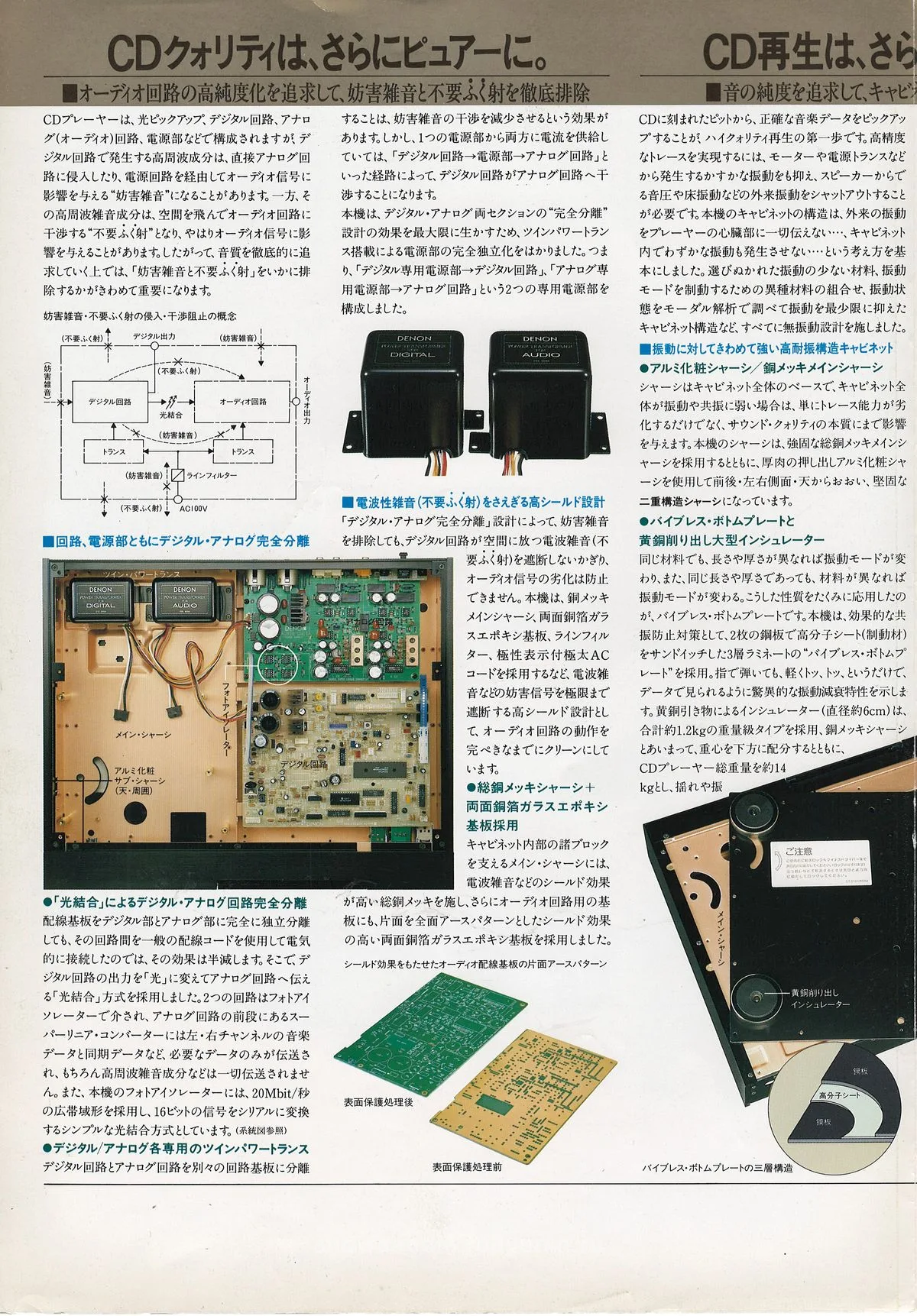 DENON DCD-3300 December 1986 - extra 1