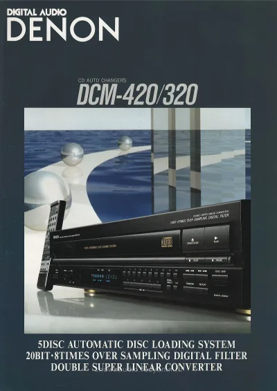 DENON DCM-420/320 November 1991