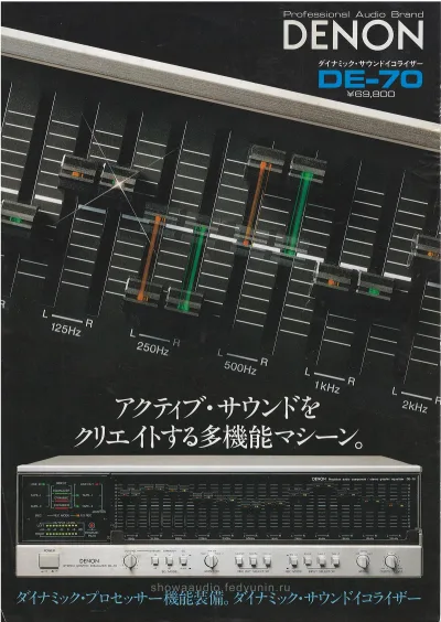 DENON DE-70 April 1983