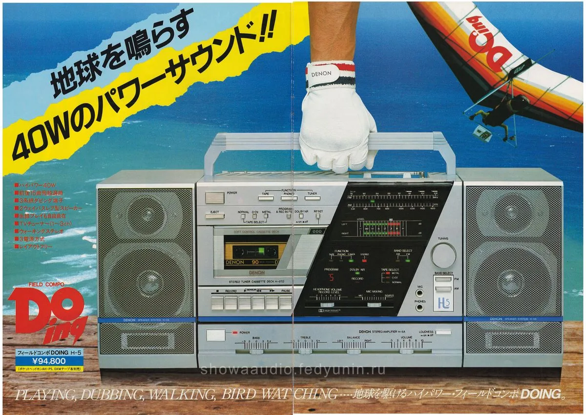 DENON DOing July 1982 - 2