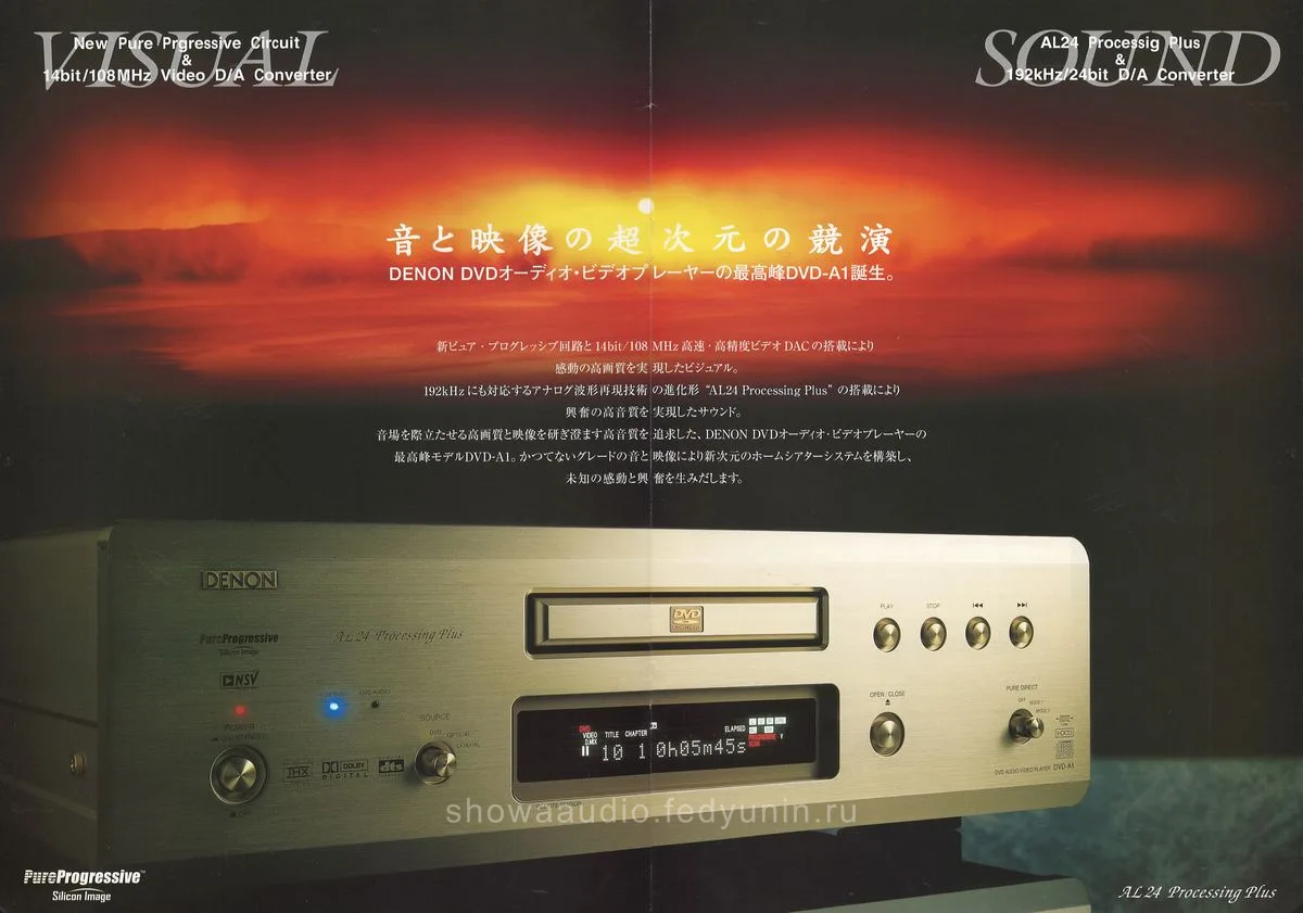 DENON DVD-A1-N February 2002 - 2
