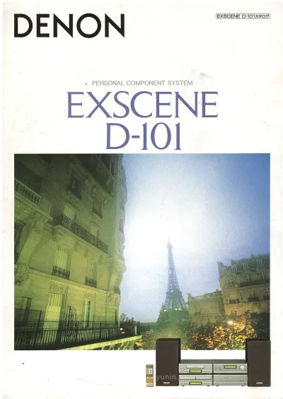 DENON EXSCENE D-101 November 1992