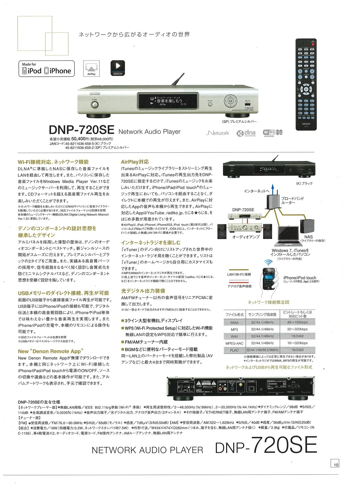 DENON Hi-Fi Audio Components June 2012 - 11