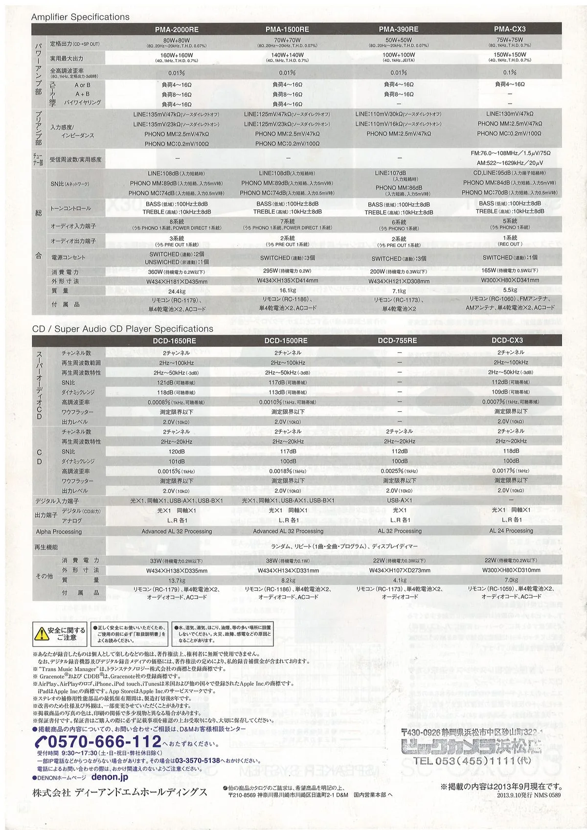 DENON Hi-Fi AUDIO N3 September 2013 - 16