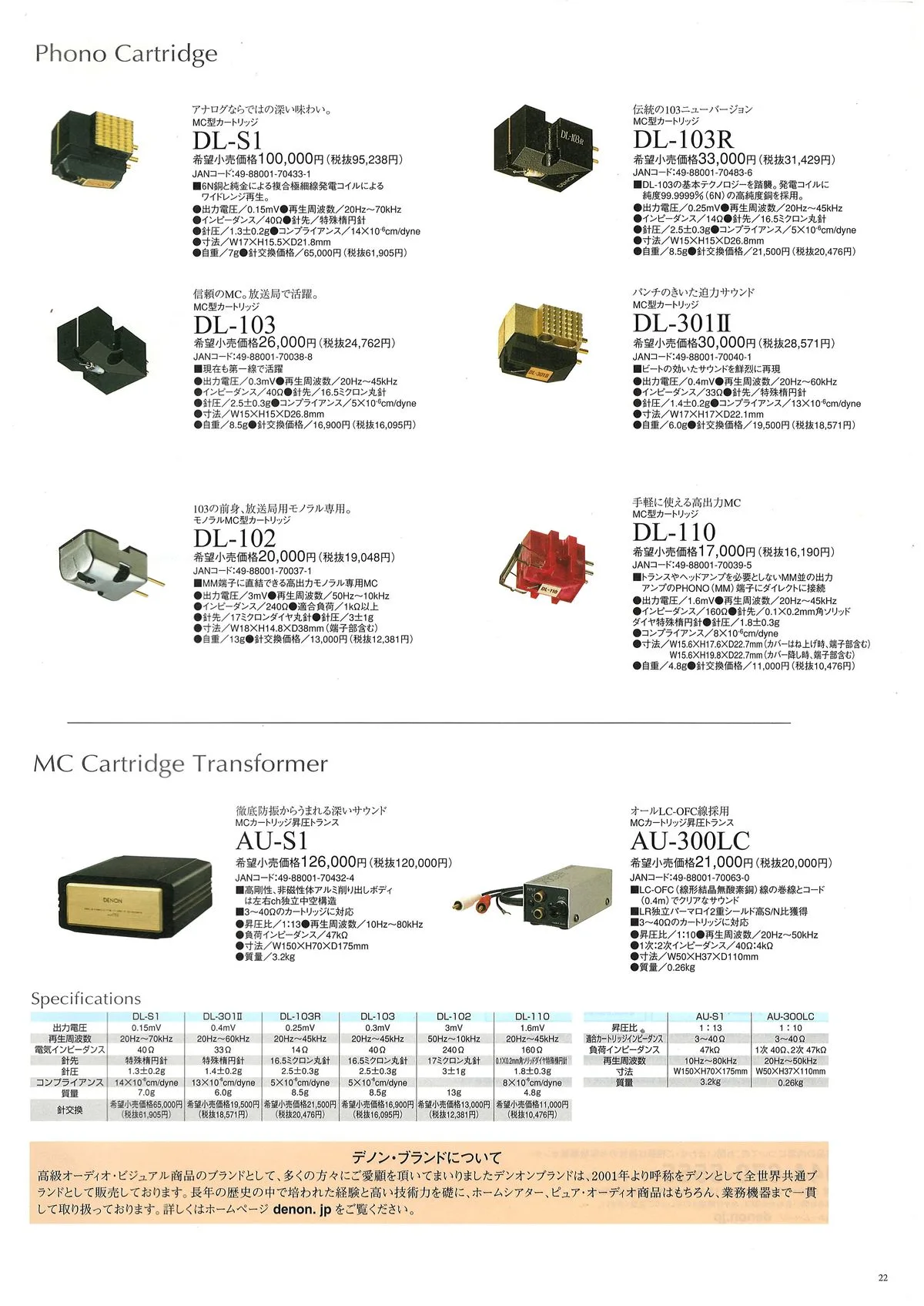 DENON Hi-Fi COMPONENTS September 2011 - 23