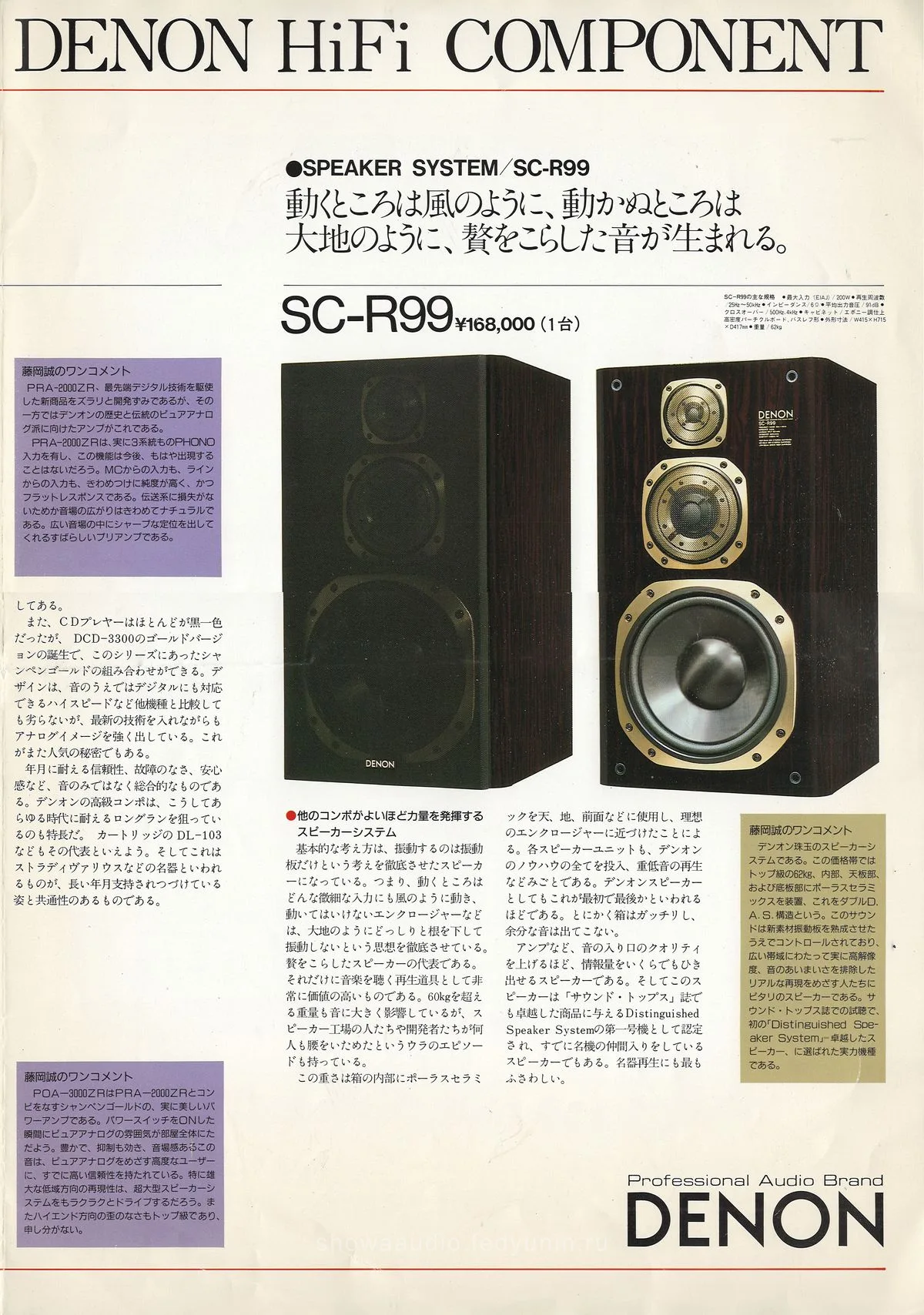 DENON HiFi Component (Stradivari) January 1987 - доп. 4
