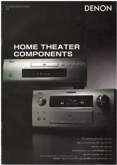 DENON Home Theater Components March 2009