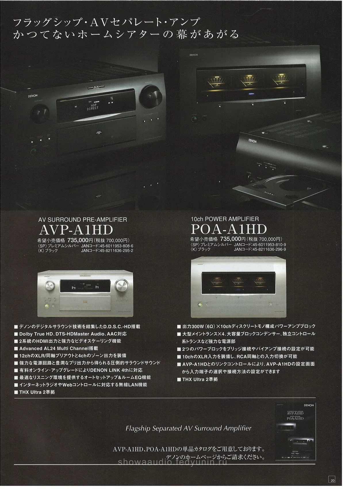 DENON HOME THEATER COMPONENTS July 2012 - 21
