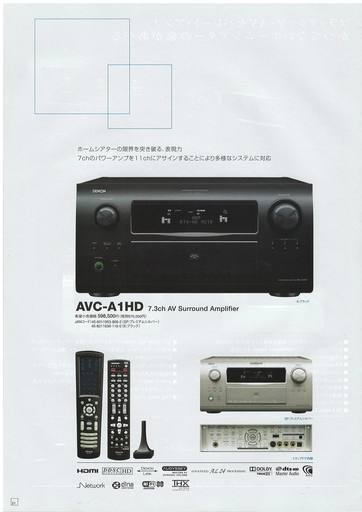 DENON HOME THEATER COMPONENTS July 2012 - 22