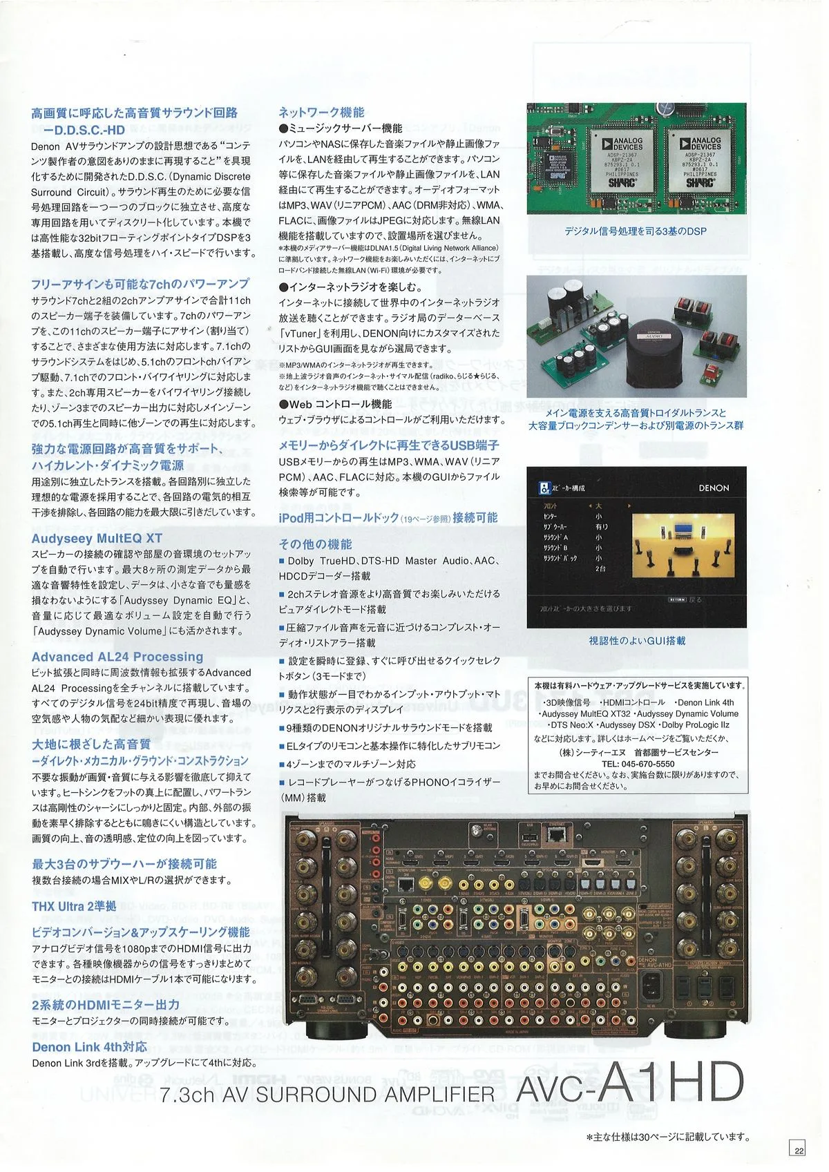 DENON HOME THEATER COMPONENTS July 2012 - 23
