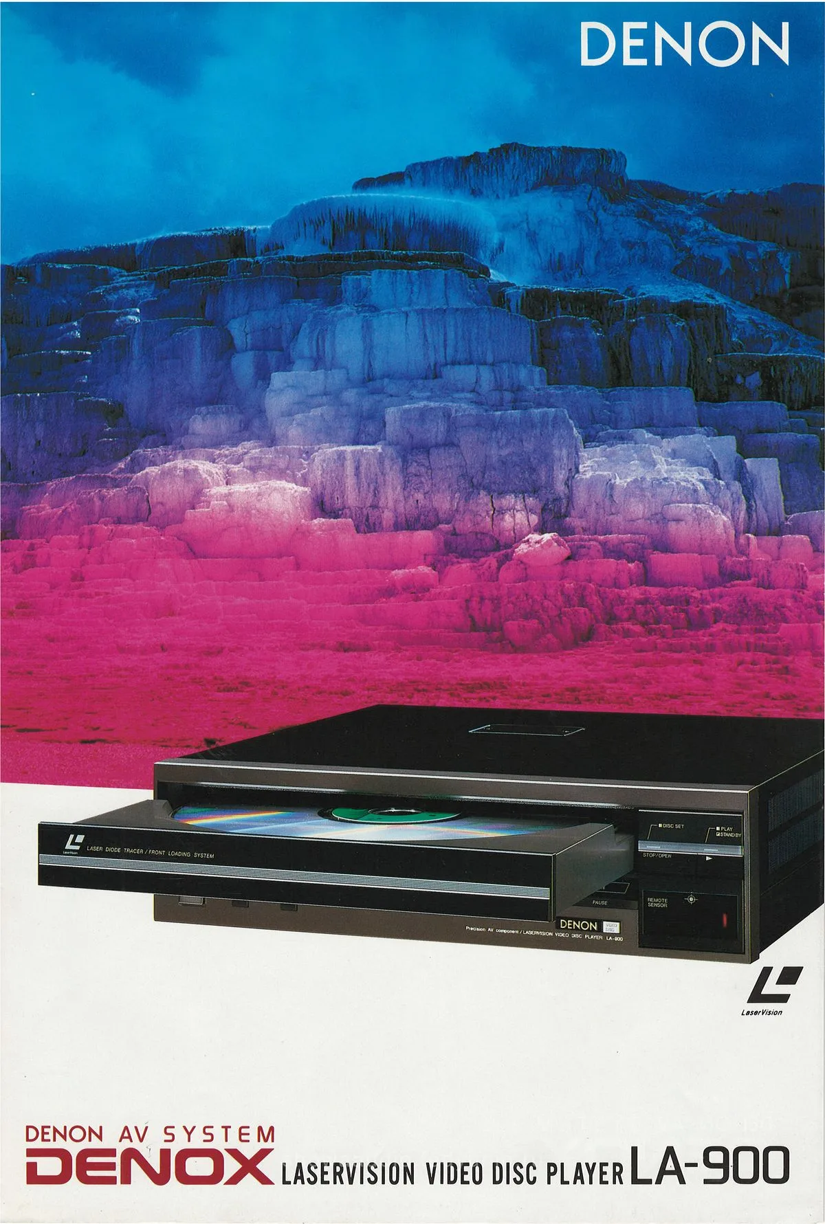 DENON LA-900 February 1985 - обложка