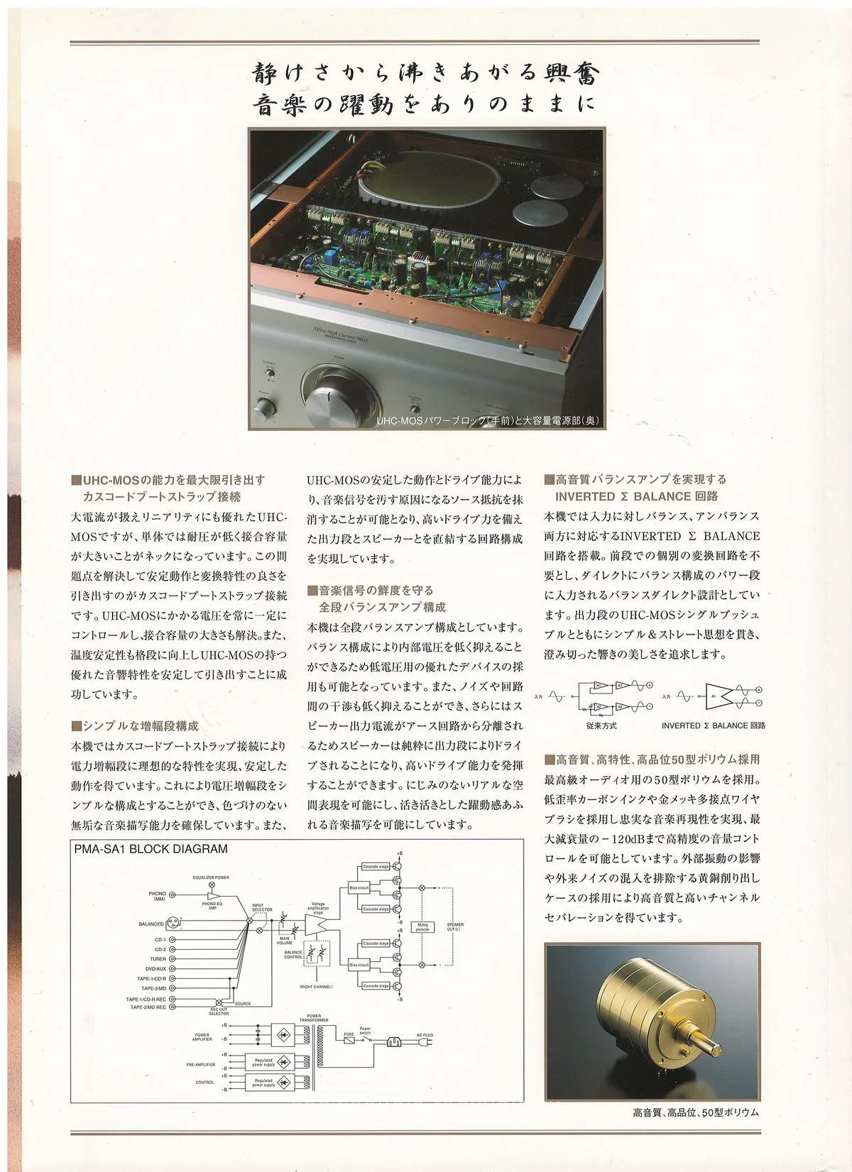 DENON PMA-αSA1 January 2006 - 3