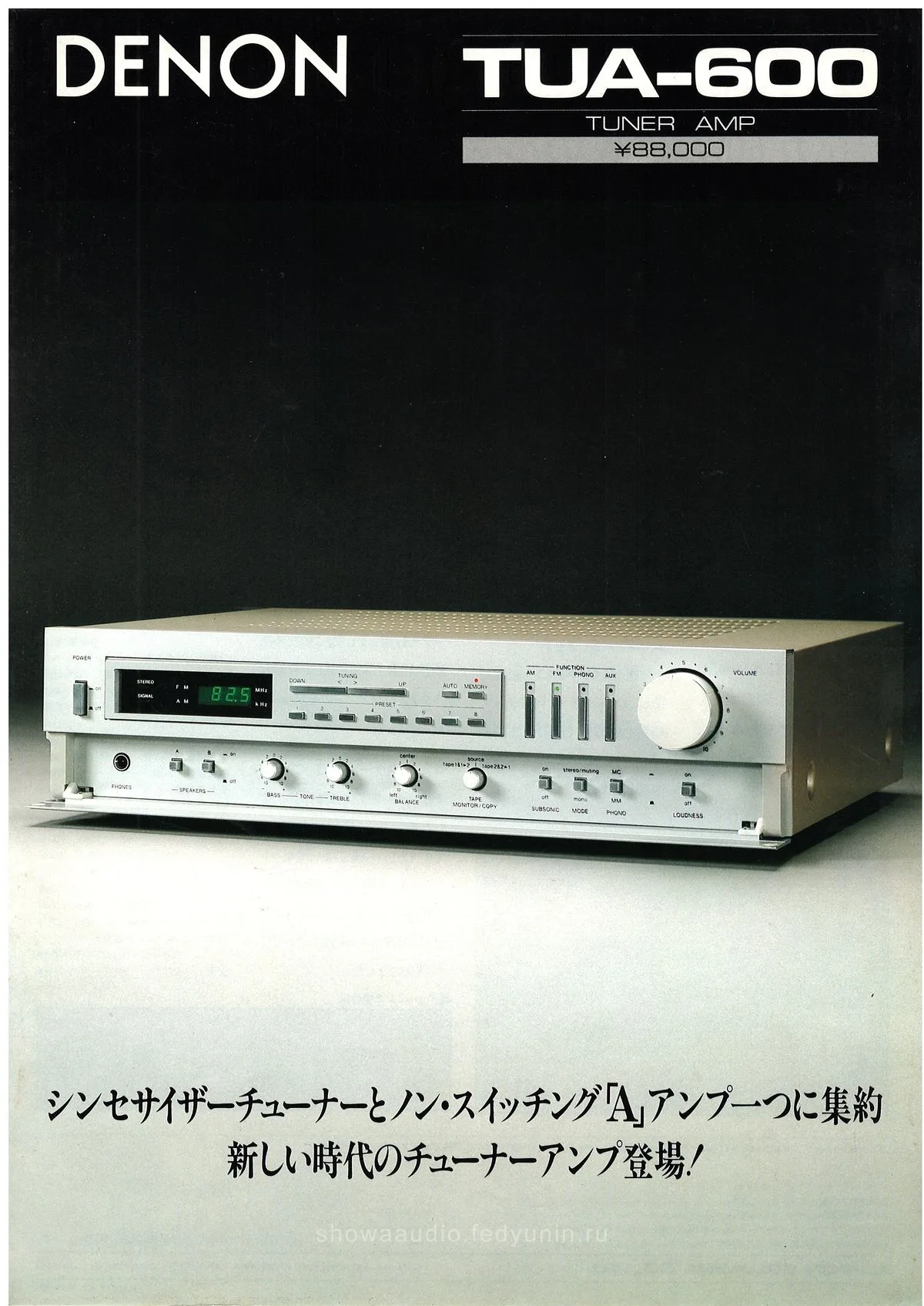 DENON TUA-600 November 1980 - доп. 3