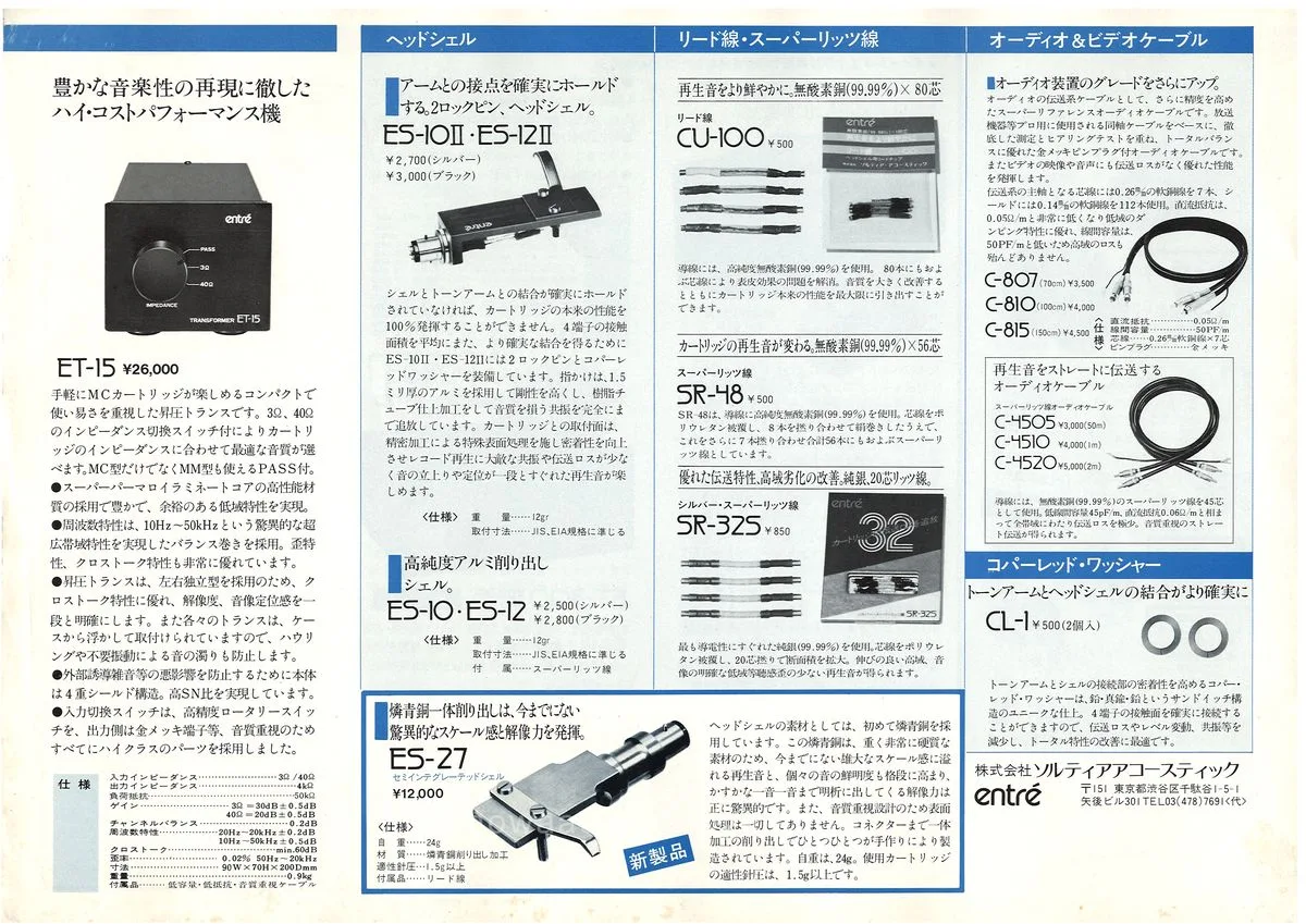 entré General Catalog 1983 - 4