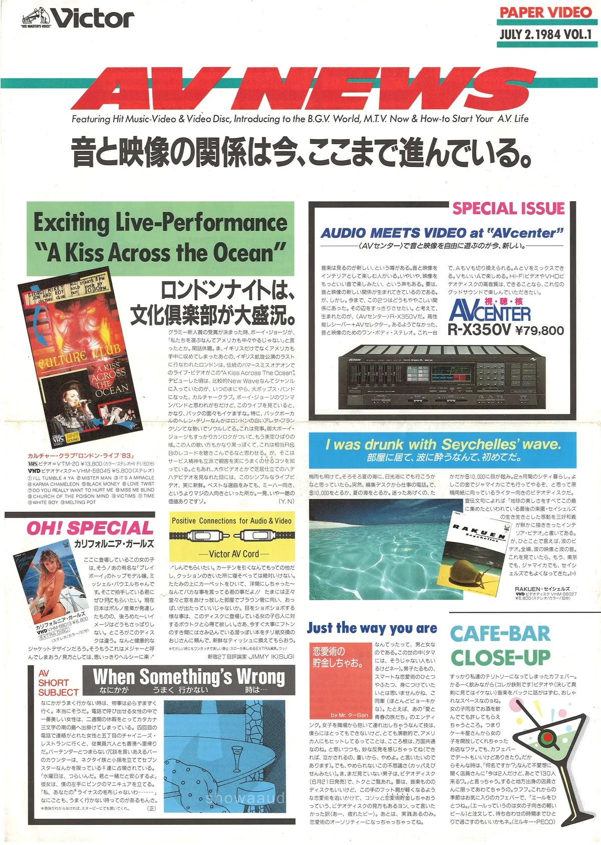 Victor AV NEWS — cover