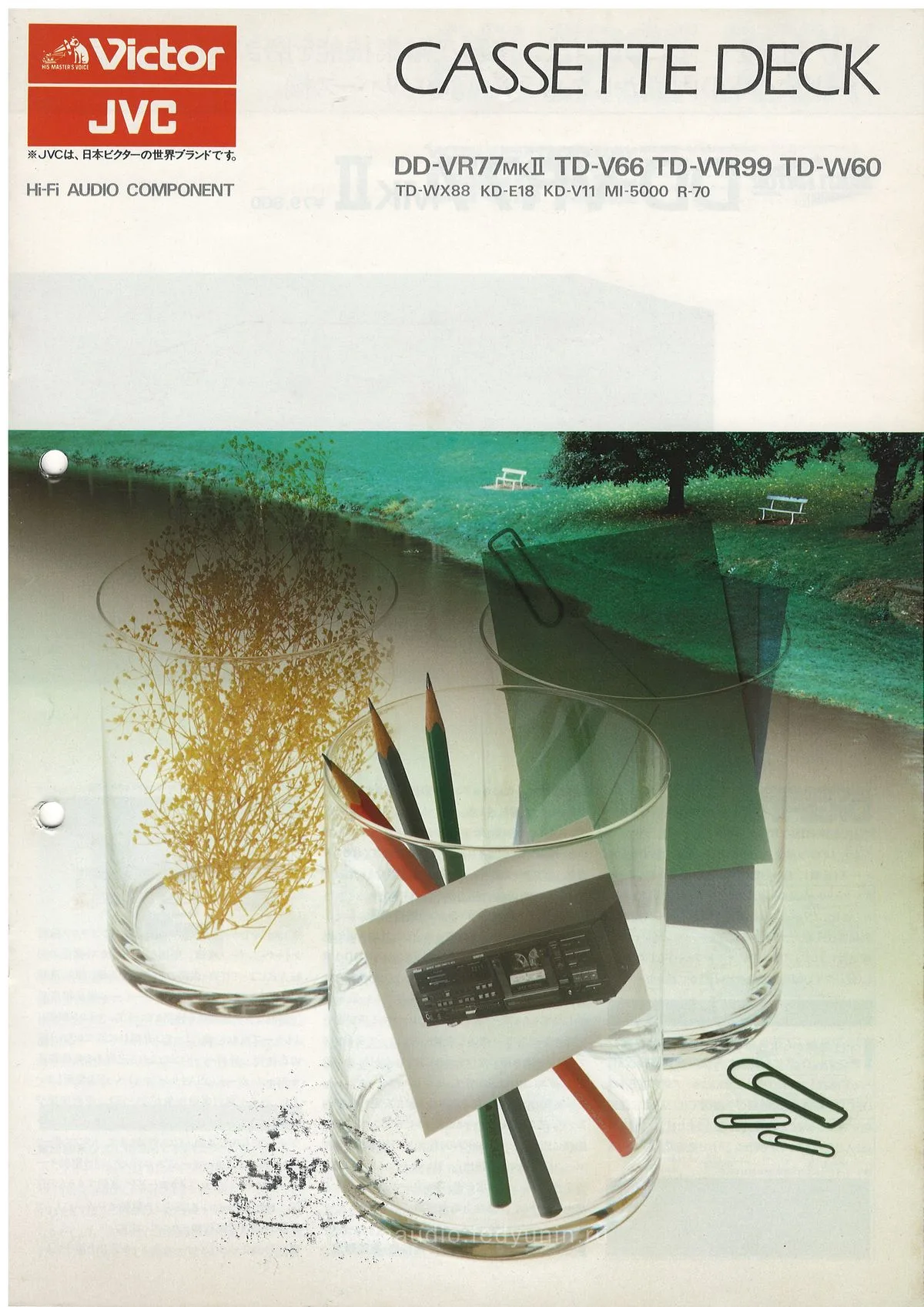JVC-VICTOR Cassette Decks — обложка