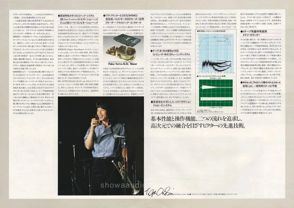 Victor STEREO TAPE DECK — 2