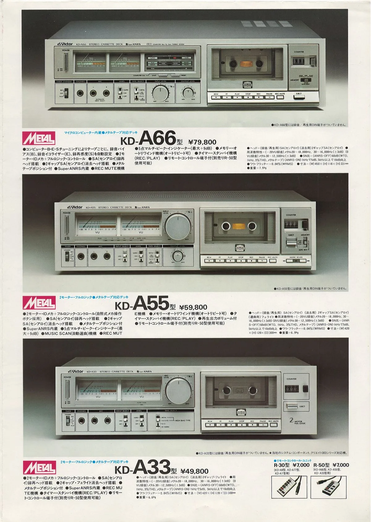 VICTOR Stereo Tape Decks — extra 6