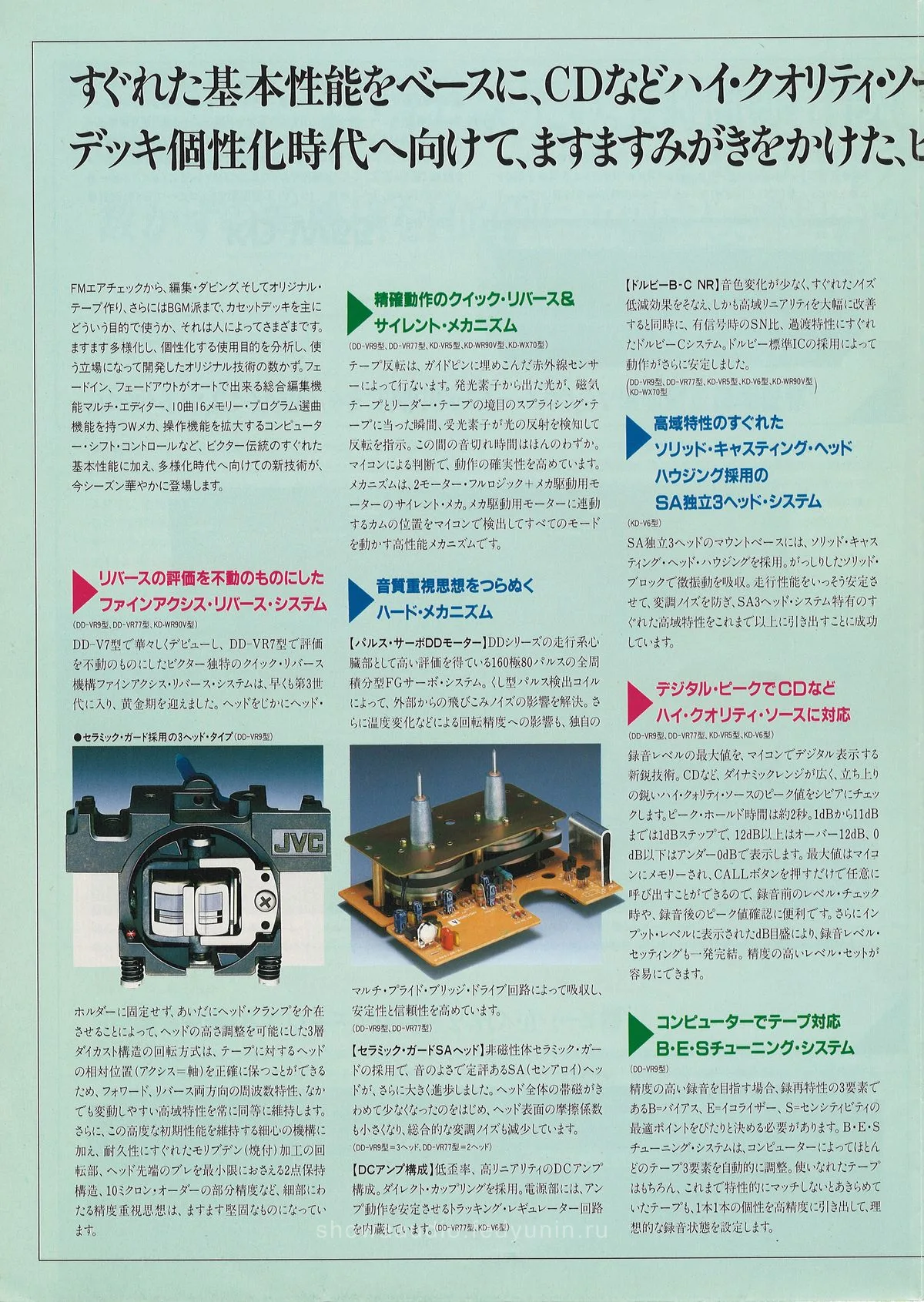 JVC-VICTOR Tape Decks — доп. 1