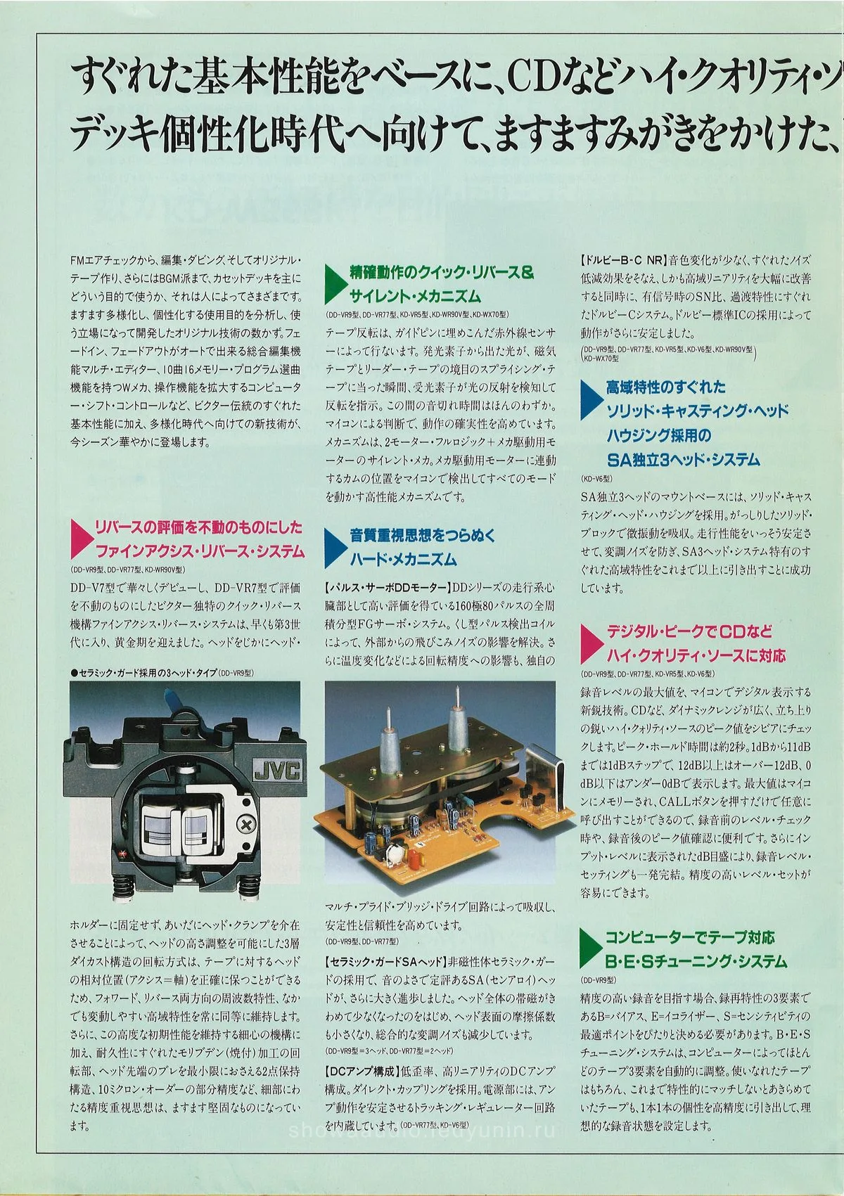 JVC-VICTOR Tape Decks — extra 1